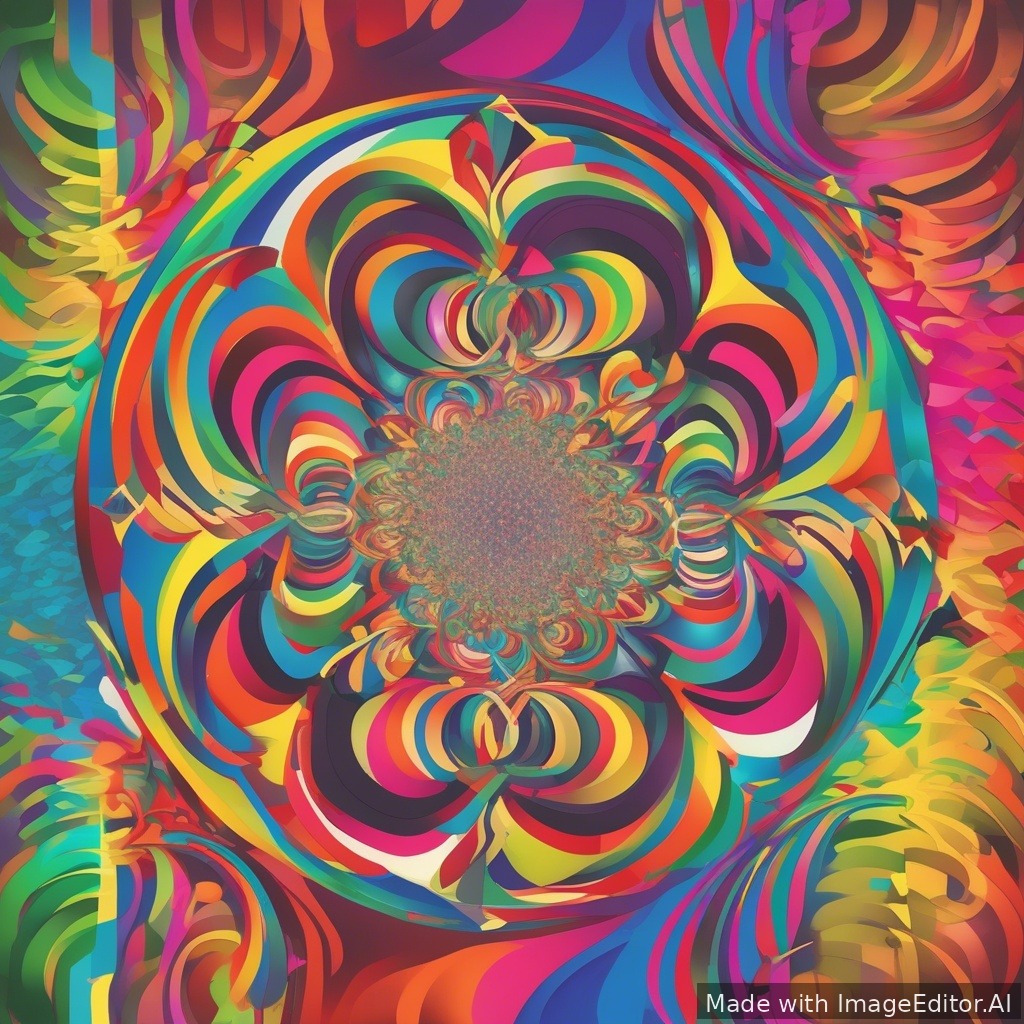 the monad, colorful, vibrant