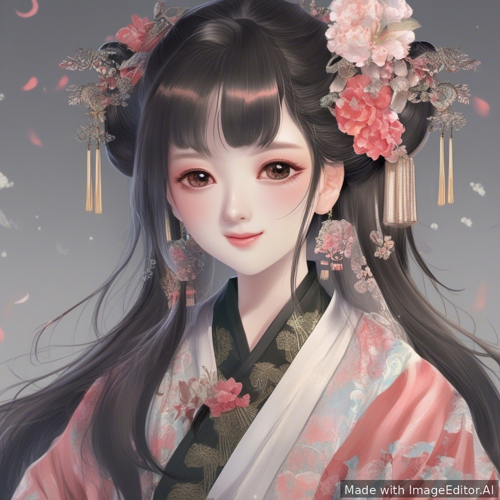 动漫美女拉裤子