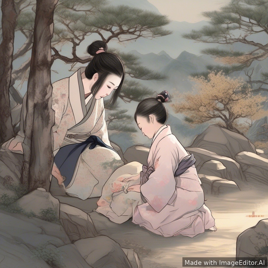 山羊舔被绑在足枷上的小女孩儿的脚心，小女孩痒的十分痛苦，大笑着想要挣脱