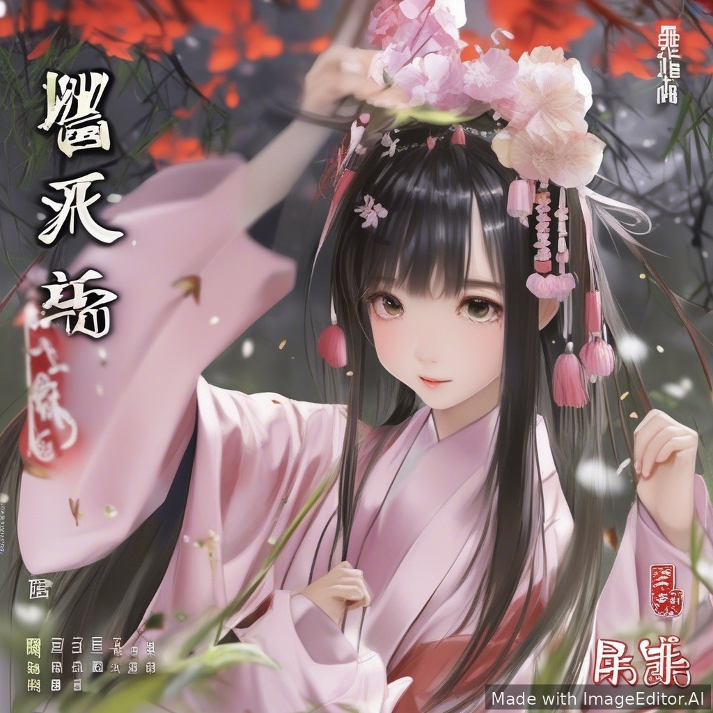 写实风格14岁初中女孩