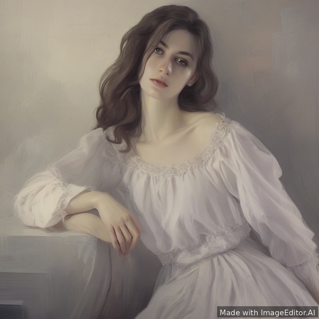 Женщина в стрингах без лифчика