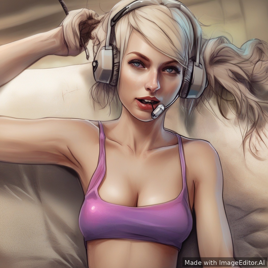 Die Streamerin xFibii nackt