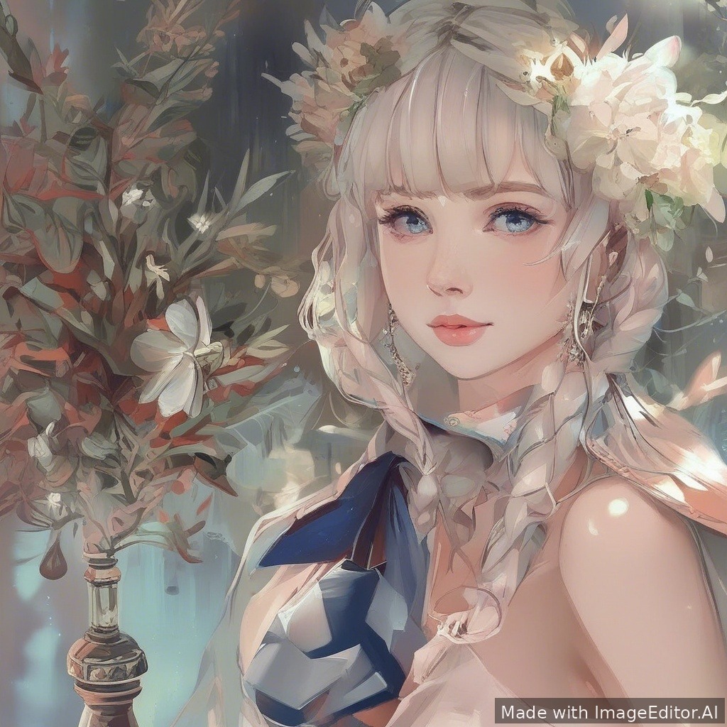 Умерший человек смотрит на девушку с неба