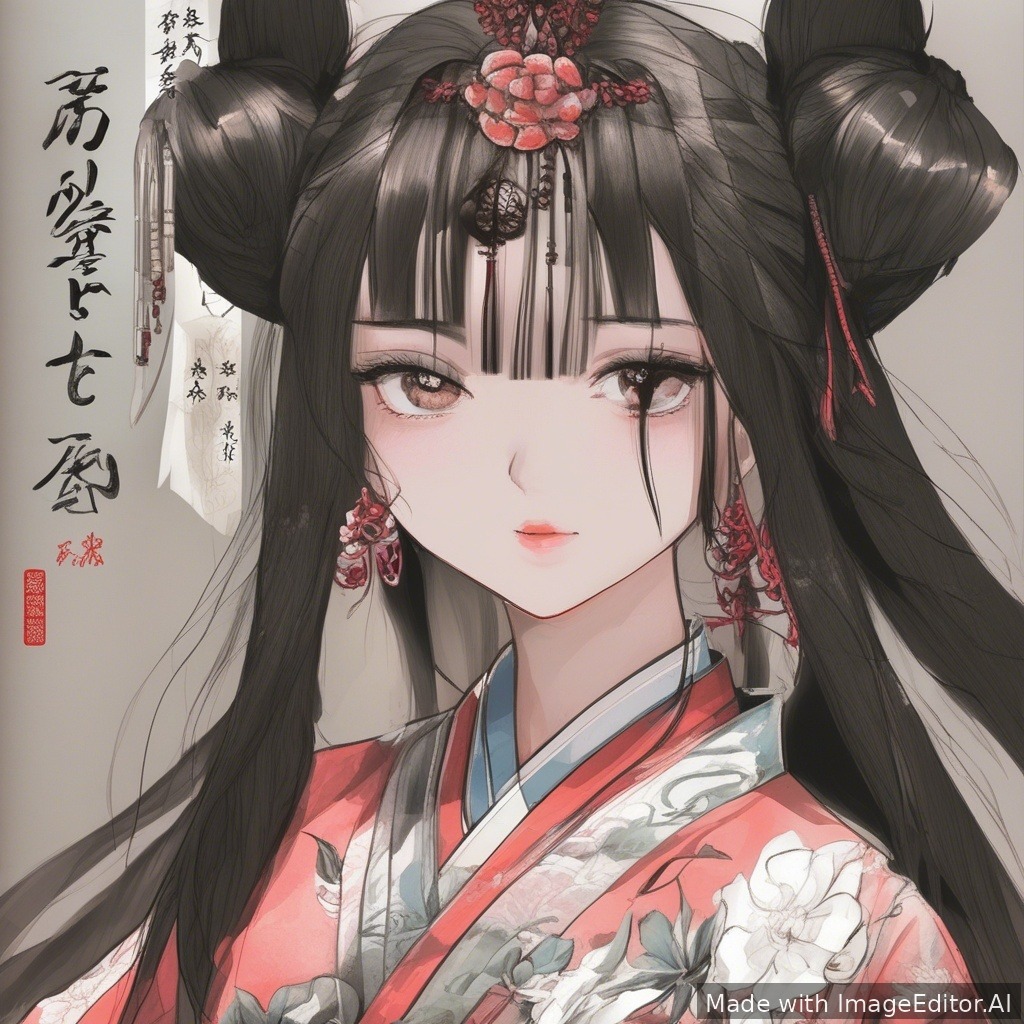 在沙滩上一个甜美可爱少女跪着回头看，透明泳衣