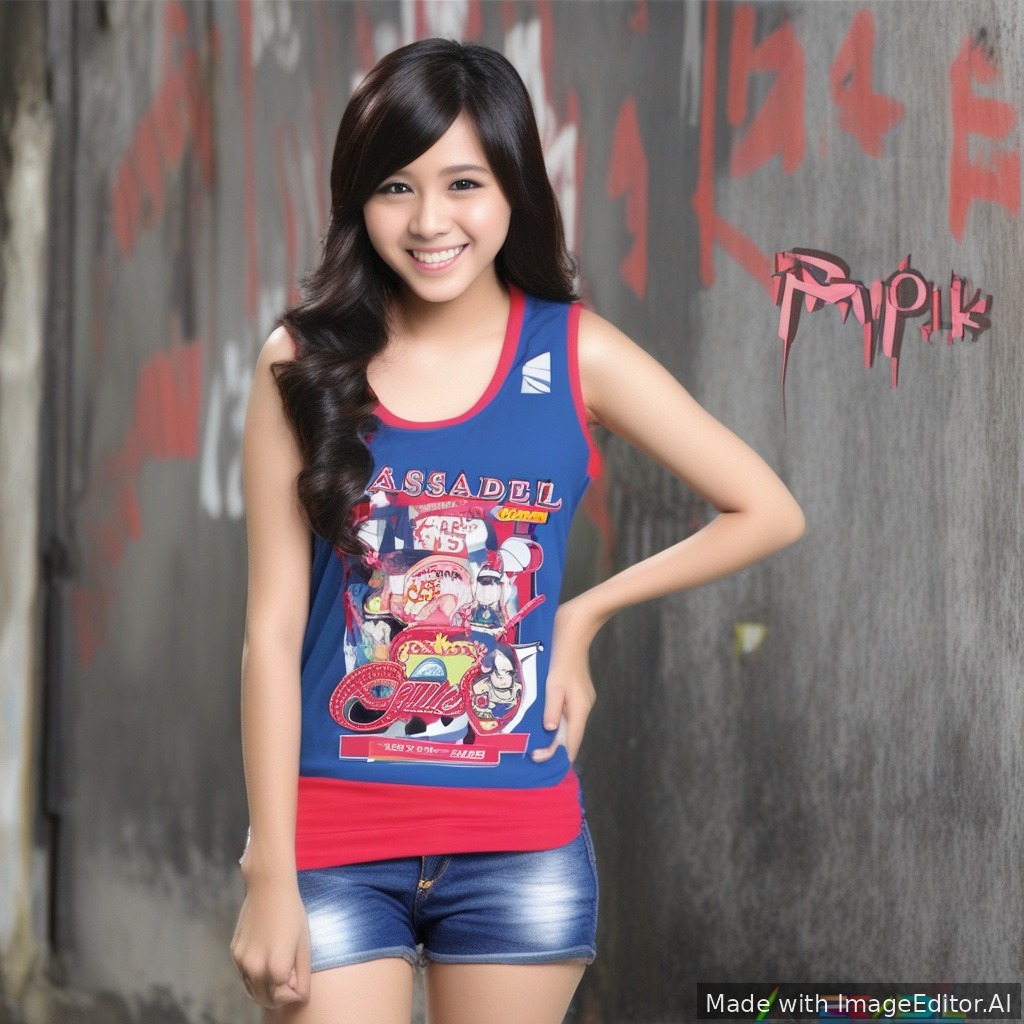 Zee asadel jkt48 colmek tank top