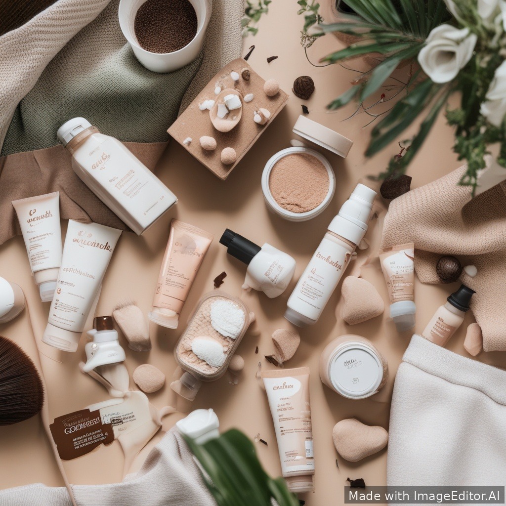 Die influenceein cocobasics in nackt 
