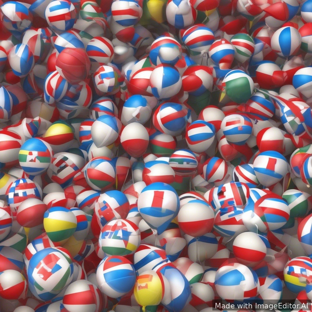 солдат 3D в стиле мультфильм стоит в форме военной держит флаг России