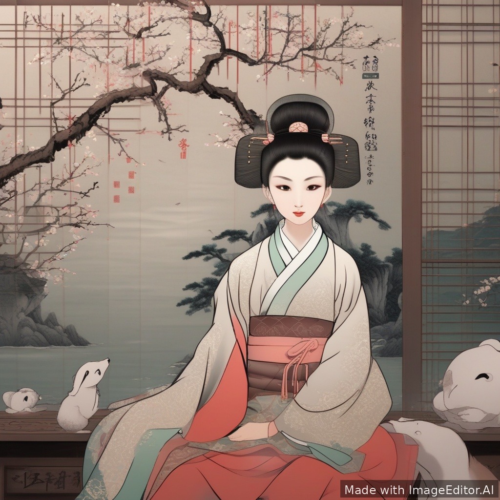 母亲穿三点式泳衣和10岁儿子在海边。