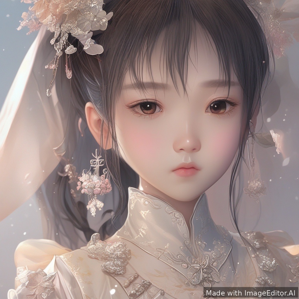 白丝袜舞蹈服小女孩，浑身洒满白色粘稠液体