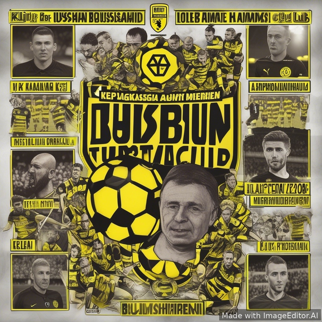 kepkasiga borussiya dortmund klubi rasmi tusdhirilgan bola rasmi
 